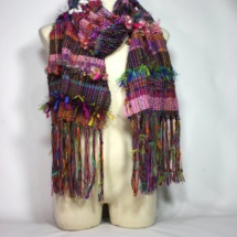 colourful woven scarf 2