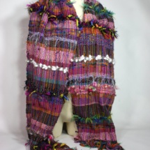 colourful woven scarf