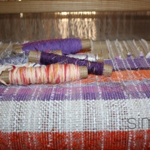 Weaving with Pastel colours