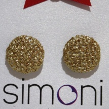 Woven Gold earrings