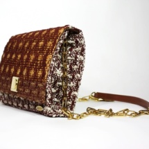 clutch with cotton, raffia and linenclutchc1