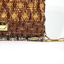 clutch with cotton, raffia and linenclutchc2